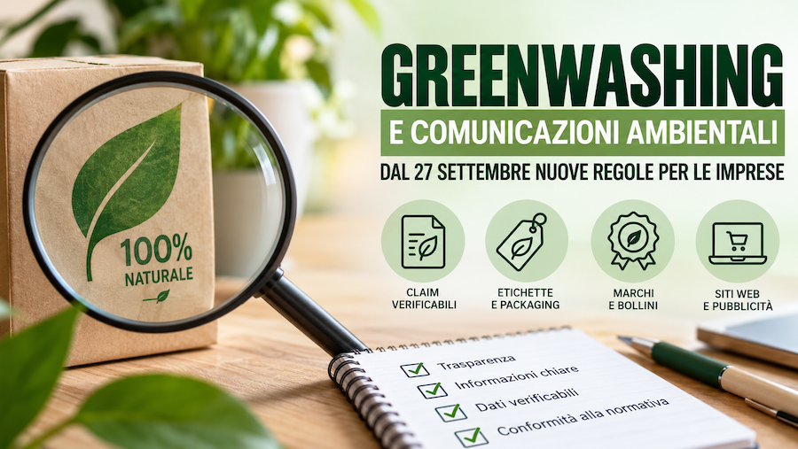 Comunicazioni ambientali e greenwashing: cosa cambia per le imprese dal 27 settembre